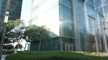 BAE, Abu-Dabi, 11 Ocak 2024: Abu Dabi Global Market ADGM 'deki binalar, Birleşik Arap Emirlikleri' nin başkenti olan Al Maryah Adası 'nda bulunan ödüllü uluslararası finans merkezidir.