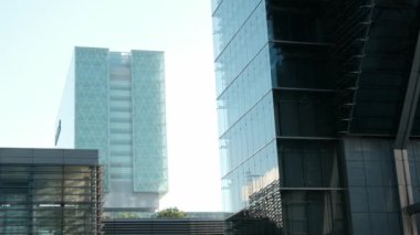 BAE, Abu-Dabi, 11 Ocak 2024: Abu Dabi Global Market ADGM 'deki binalar, Birleşik Arap Emirlikleri' nin başkenti olan Al Maryah Adası 'nda bulunan ödüllü uluslararası finans merkezidir.