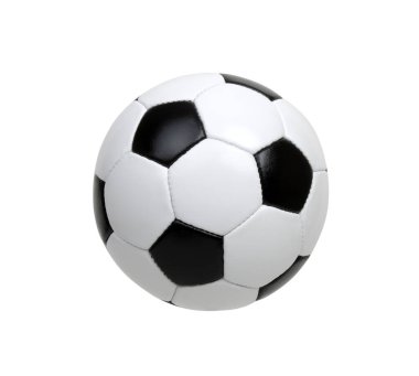 Futbol topu beyazda izole edildi
