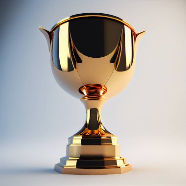 Trophy cup created with Generative Ai technology