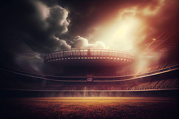 Stadium Soccer Arena Illustration — Foto de Stock