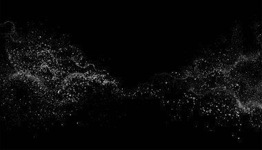 Soyut parlak gümüş parıltı tasarım elementi. Yeni yıl için, Mutlu Noeller, doğum günü ve düğün tebrik kartı ve davetiye tasarımı