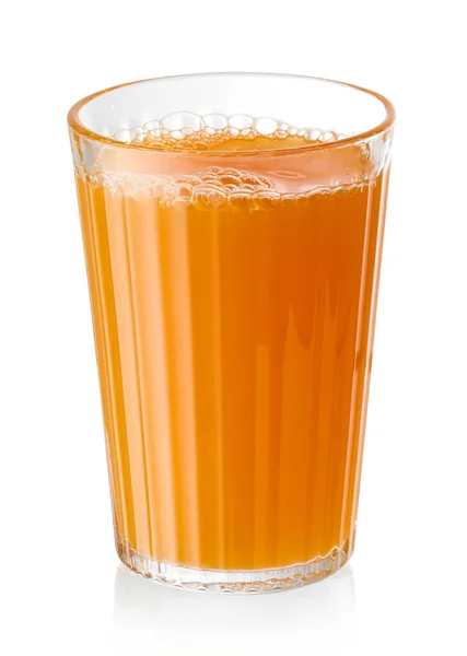Glass Fruit Juice Isolated White Background — Stock Photo, Image