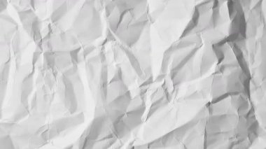 beyaz buruşuk kağıt yaprak dokusu, hareket görüntülerini durdur
