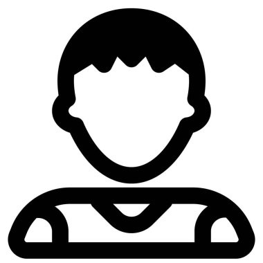 Tuhaf saç kesimi olan genç bir Avatar.