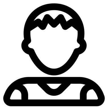 Tuhaf saç kesimi olan genç bir Avatar.