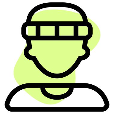 Örgü şapka takan genç Avatar