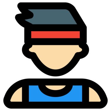 Saç bandı takan genç Avatar