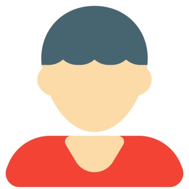 Kıvırcık saçlı genç çocuk avatarı