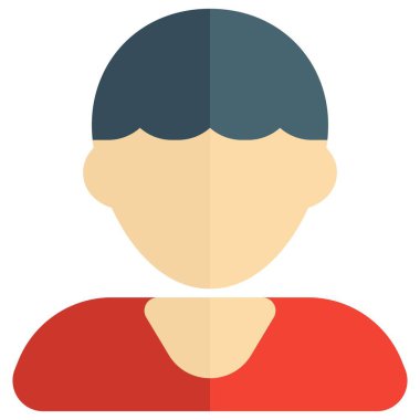 Kıvırcık saçlı genç çocuk avatarı