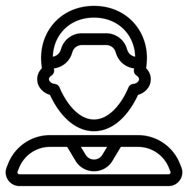 Kel kesimli erkek avatarı solgun saç stili