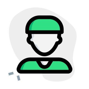 Kase kesimli genç Avatar.