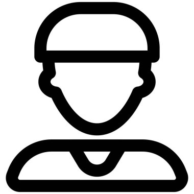 Kase kesimli genç Avatar.