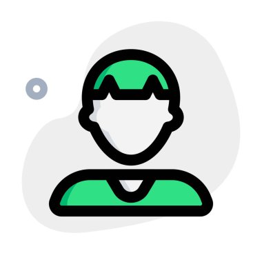 Mantar saçlı genç çocuk avatarı