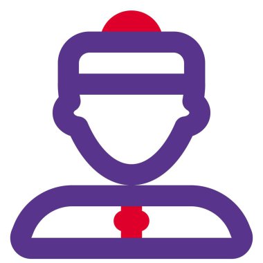 Geleneksel oryantal şapka takan Çinli adam avatarı