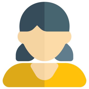 İki at kuyruklu genç kız avatarı