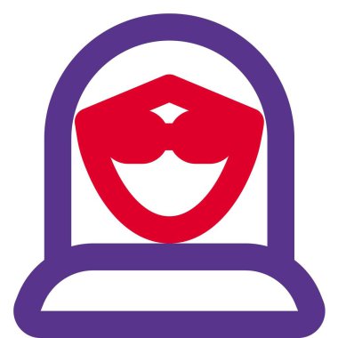 Orta boylu, uzun saçlı, gözlüklü genç bir kadın avatar.