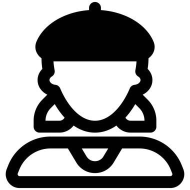 Düşük midilli ve bereli genç bayan avatar