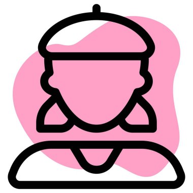 Düşük midilli ve bereli genç bayan avatar