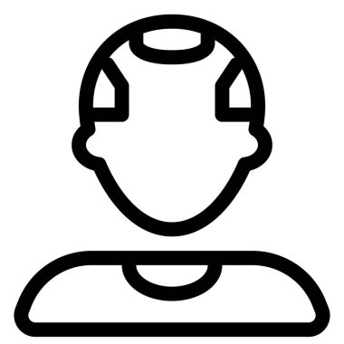 Saçları dökülen yaşlı adam avatarı