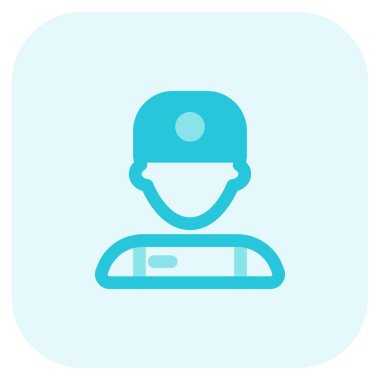 İnşaat alanında çalışan bir inşaatçının Avatar 'ı.