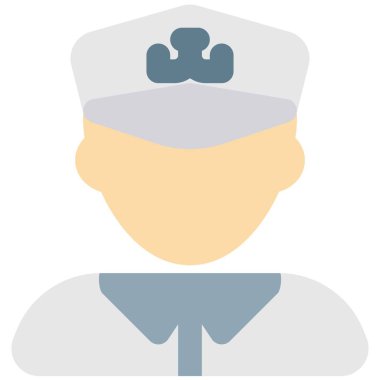 Gemiyi yöneten bir kaptanın profesyonel avatarı.