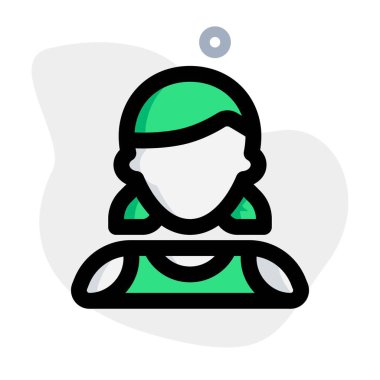 Düşük atkuyruklu bayan basketbol meraklısı.