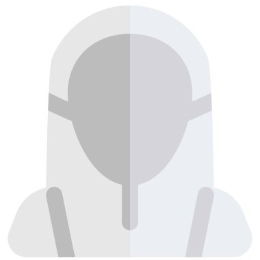 Eskrim oyuncusu kostüm giyiyor