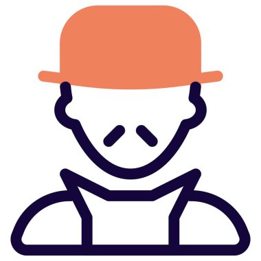 Sihirli şapka takan erkek sihirbaz