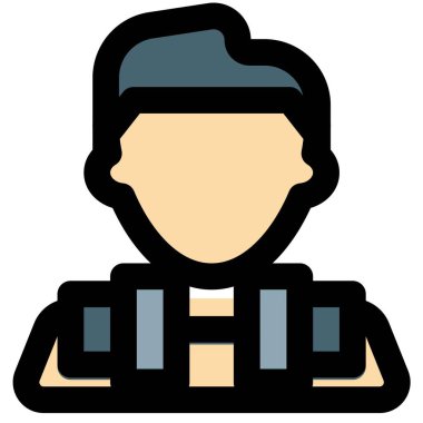 Dambılı erkek halterci.