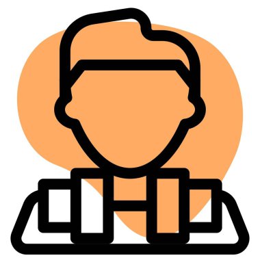 Dambılı erkek halterci.