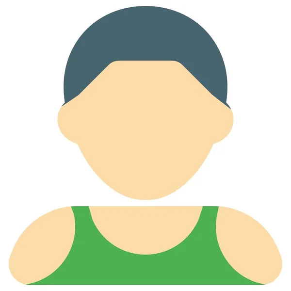 Mężczyzna Koszykarz Noszenie Koszulka — Wektor stockowy