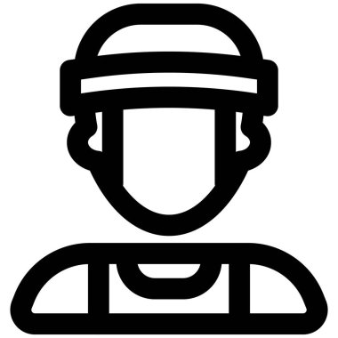 Başlık takan profesyonel erkek boksör.