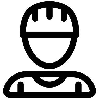 Koruyucu kask takan erkek bisikletçi.