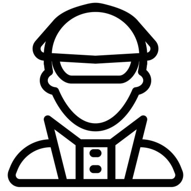 Erkek dedektif Avatar geyik avcısı takıyor.