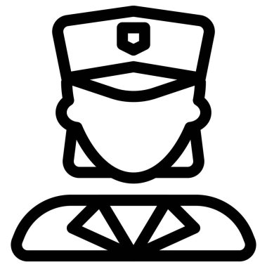 Zirveye ulaşmış profesyonel Avatar giyen kadın polis.