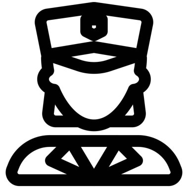 Zirveye ulaşmış profesyonel Avatar giyen kadın polis.