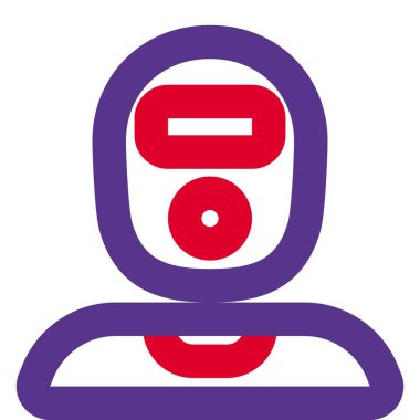 Yüz maskesi takan soyguncu avatarı