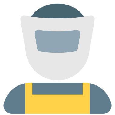 Güvenlik kaskı takan kaynakçının Avatar 'ı