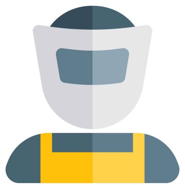 Güvenlik kaskı takan kaynakçının Avatar 'ı