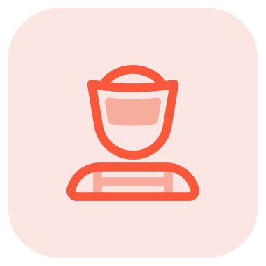 Güvenlik kaskı takan kaynakçının Avatar 'ı