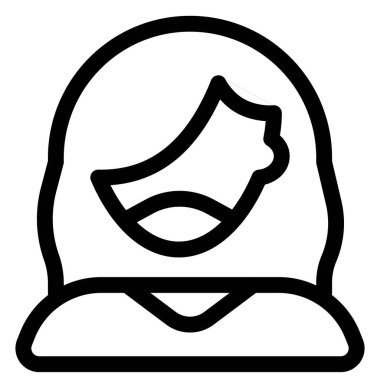 Dalgalı, uzun saçlı, maskeli bir kadın..