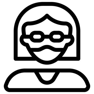 Parlak saçlı, orta yaşlı, gözlüklü kadınlar..