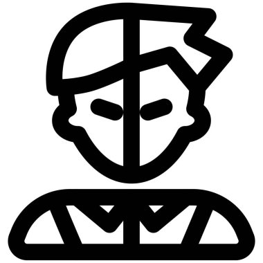 DC çizgi romanları iki yüzlü kötü karakter