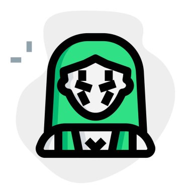 Thanos 'un evlatlık kızı Gamora.