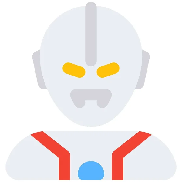 stock vector A Japanese television series about superhero Ultraman.