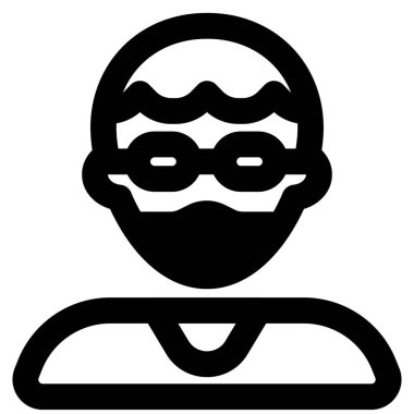 Tuhaf saç stili ve maske takan bir çocuk..