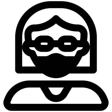 Parlak saçlı, orta yaşlı, gözlüklü kadınlar..