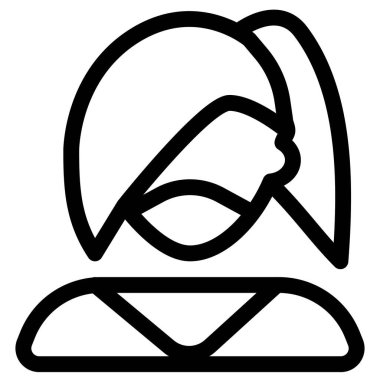 Sırtında maske taşıyan sırtı kıllı kız..