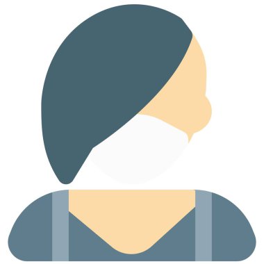 Tuhaf saçlı, maske takan kadınlar.